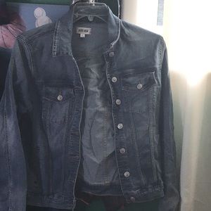 Large denim jean jack Worn twice